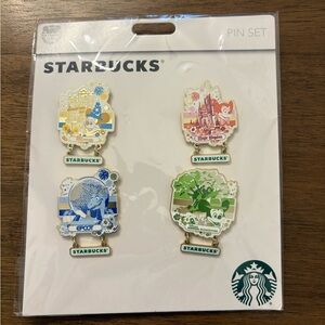 Starbucks Disney Pin Set